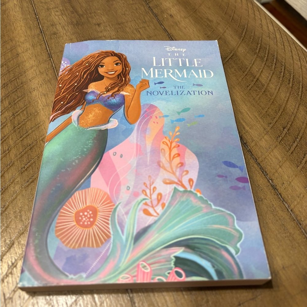 Disney The Little Mermaid Novelization with Colorful Cover